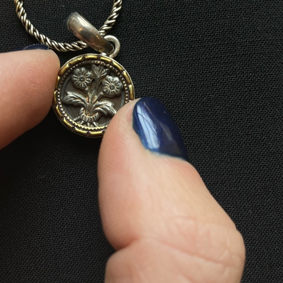 Artisan, Sterling Silver Necklace and Earring set - Picture 7 of 7